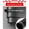 JFG RACING Motorcycle Carbon Fiber Fork Wrap Boots, 250mm, Front