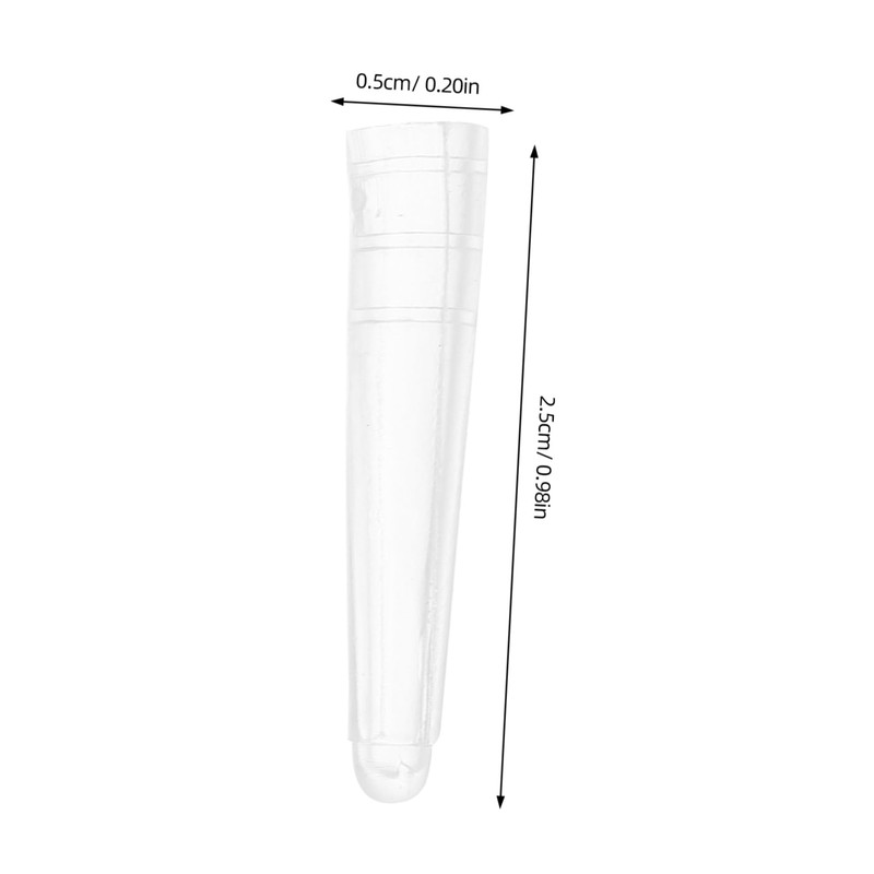 BIUDECO 200Pcs Non Slip Tweezers Tip Protector Covers for Elbow