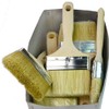 ROTIX -91529 Flat Brush 100 mm Bright Bristle 6th Strength