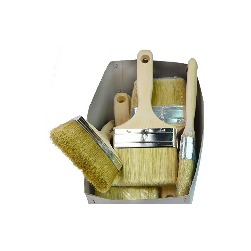 ROTIX -91529 Flat Brush 100 mm Bright Bristle 6th Strength