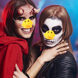 TOYANDONA Set of 3 Duck Nose Costume Props for Parties Carnival and Cosplay Funny Duck Beaks for and Adults Ideal for Circus and Fancy Dress Events