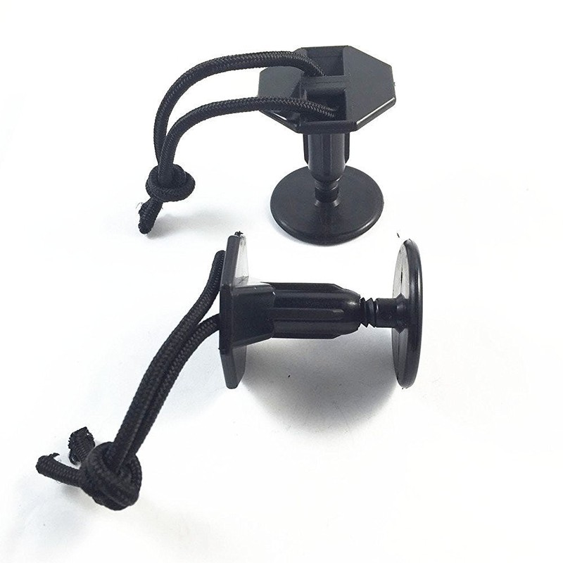 Durable Surfboard Surf Leash Plugs Attachment W/Cord Pack of 6