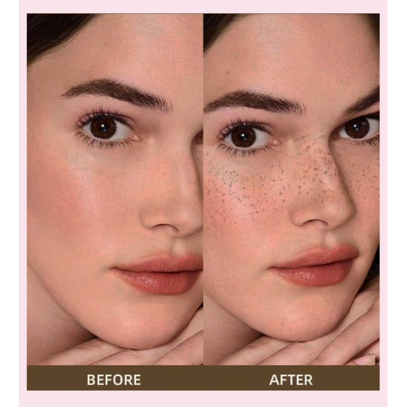 Hyesamyo Freckle Stamp Waterproof Sweatproof Long-Lasting Natural 4 Styles Freckle