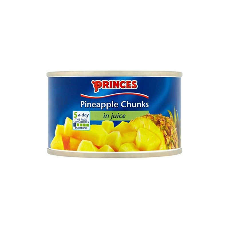 ( 6 Pack ) Princes Pineapple Chunks with Juice 227g