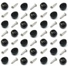 50 Small Round Rubber Feet with Screws - Chopping Boards
