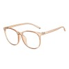 Shiratori New retro Blue Light Blocking Glasses Round Nerd Eyeglasses