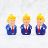 President Donald Stress Relief Keychain - Squeeze Bounce Bubble Toy,
