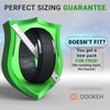 Dookeh Breathable Silicone Wedding Rings for Men - Skin Safe