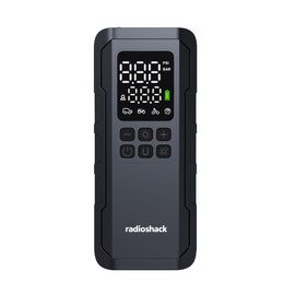RadioShack Smart Electric Tire Pump with Light & Rechargeable Battery 2309280