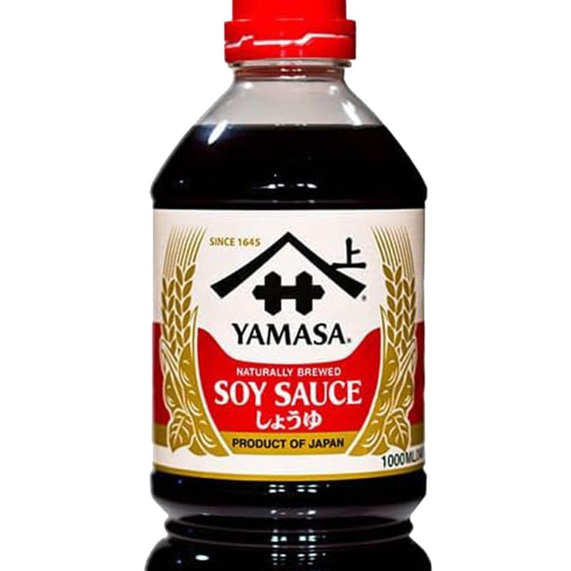 Yamasa Soy Sauce, spicy, 34.0 Fl Oz