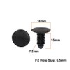 20pcs 8mm x 6mm Hole Plastic Car Fender Fir Tree