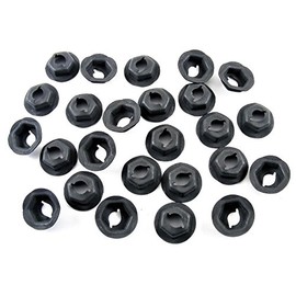 Retro-Motive Emblem & Trim PAL Nuts- Fits 5mm Studs- 10mm Hex- Fits GMC Chevy Truck- Qty.25- #1808