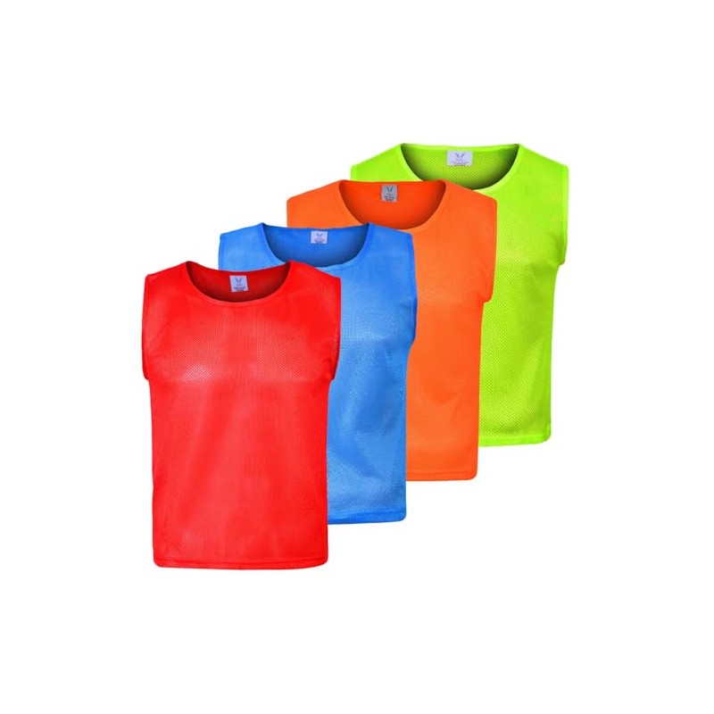 Highline Litemesh Scrimmage Sports Training Pinnies Mesh Vests – Lightweight