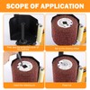 Nylon Brush: 80 Grit Sanding Brush Polishing Brush Sanding Roller