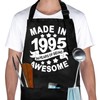30th Birthday Gifts For Men Women, Black Apron With 3