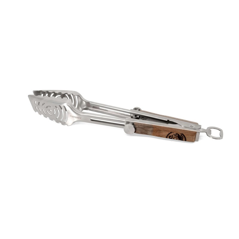 Petromax Telescopic Barbecue Tongs 29-37cm Length with Bottle Opener and