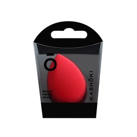 T4B KashŌki Raindrop Medium Red and Teardrop Makeup Sponge for Foundation and Concealer Made of Plastic and Latex Free