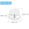 uxcell Plastic Spring Cord Locks, 20Pcs Shoe Lace Tie Lock,