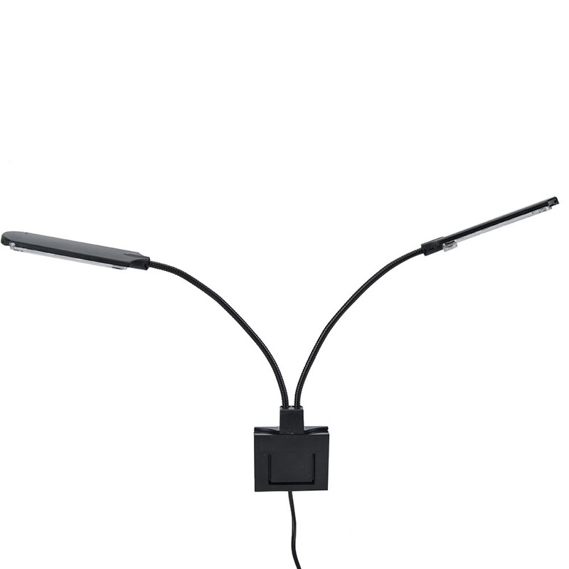 Waterproof Clip on Lamp Slim LED Aquarium Light Plants Grow