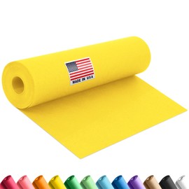 Paclord Paclord 12" x 1200" (100 ft) Yellow Construction Paper Roll, (Pack of 1 Roll, Yellow Color) C Made in USA Construction Kraft Paper Roll for School Projects C Color Paper for Crafts, Art Paper for Kids