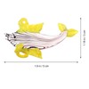 Hemobllo 6pcs Fish Tank Decorations, Mini Aquarium Decorations Floating Cute