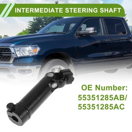 ACROPIX Steering Column Shaft for Dodge for Ram 1500 2500 3500 2006-2013 Steering Shaft No.55351285AB/55351285AC Metal 1 Pc