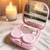 CADEVED Contact Lens Case Kit with Cleaner Washer, Contact Lenses