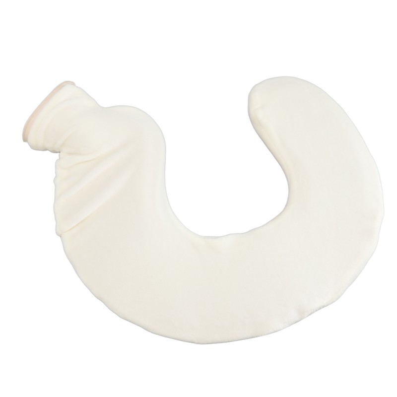 U Shaped Hot Water Bottle Warm Neck Soft Rubber Hot