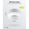 Goobay 96007 Infrared Motion Sensor for Indoor Use IP20 Triple