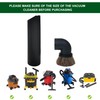 EZ SPARES Compatiable with Shop Vacs and Workshop,Round Horsehair Dusting