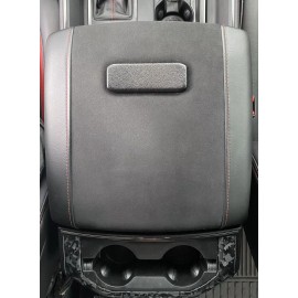 Angryoffroad 2021 2022 2023 Ram 1500 TRX armrest metal badge cover