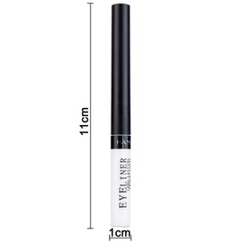 DekRion Liquid Eyeliner, Matte Colored Eyeliners, Sky-Blue Eyeliner, White Black Red Brown Green Purple Waterproof High-pigmented Colorful Eyeliners Eye Makeup (03#Sky-Blue)