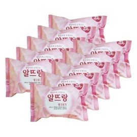LG Altrang Economical Long-lasting Soap Pink Rose 140g 10 Facial Washes / 엘지 알뜨랑 알뜰하게 오래쓰는 비누 핑크로즈 140g 10개 세안