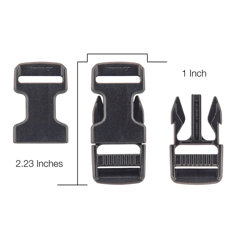 Duraflex 10-3/4 Inch Mojave® National Molding Plastic Buckles
