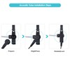 COMMIXC Walkie Talkie Earpiece, 2.5mm/3.5mm 2-Pin Covert Air Acoustic Tube