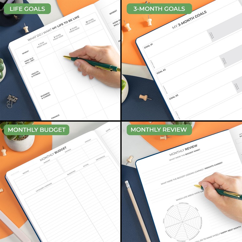 Clever Fox Hourly Planner PRO Premium – Undated Schedule Planner
