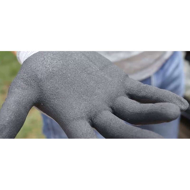 G & F 1529M EndurancePRO MicroFoam Nitrile Coated Work Gloves