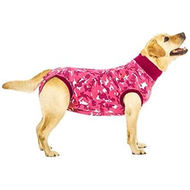 Suitical Recovery Suit for Dogs, Pink Camouflage