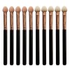 Makeup Brushes Set for Women Professional,U<wbr/>orPoto 10Pcs Sponge Black