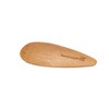 BambooMN Brand - 4 Small Solid Bamboo Oval Scoop, 30pcs