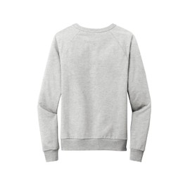 Allmade Unisex Organic French Terry Crewneck Sweatshirt, Granite Grey Heather, X-Small