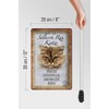 FEMER Tin Sign with Saying 20 x 30 cm Selkirk