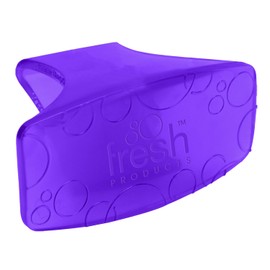 Fresh Products Eco Bowl Clip, Air Freshener, Toilet Freshener, Trash Freshener, Chemical-Free, Natural Oils, Discreet - Fabulous Fragrance, Purple, Made In USA, 12pk