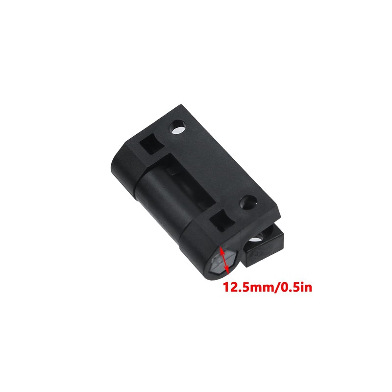 Antrader 4 Pack 43mmx36mm 4 Countersunk Holes Plastic Adjustable Torque