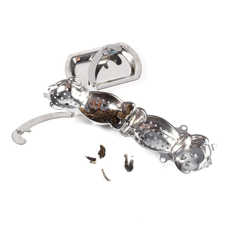 banapo Monkey Shaped Tea Leaf Infusion Stainless Steel Loose Tea