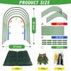 Chicken Runs for Yard,79" & 157" Extra Long Foldable Chicken