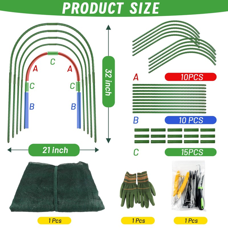 Chicken Runs for Yard,79" & 157" Extra Long Foldable Chicken