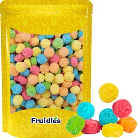 Fruidles Assorted Sour Gummy Poppers Great for Parties, Events, Birthday, and Snacking (Half-Pound)