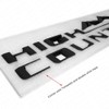 Generic 1PC 2019-2024 Tahoe Silverado High Country Tailgate Letter Logo