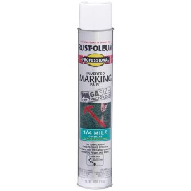 Rust-Oleum 350997 Professional Mega Size Inverted Marking Quarter Mile 26 oz